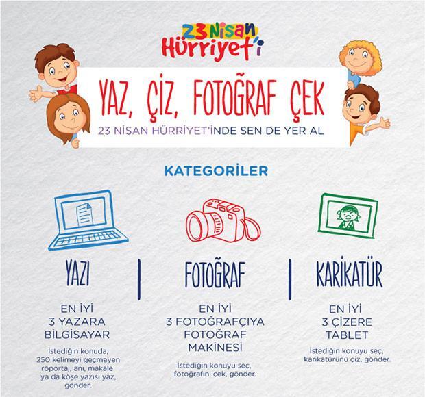 23 Nisan Hürriyeti için başvurular başladı