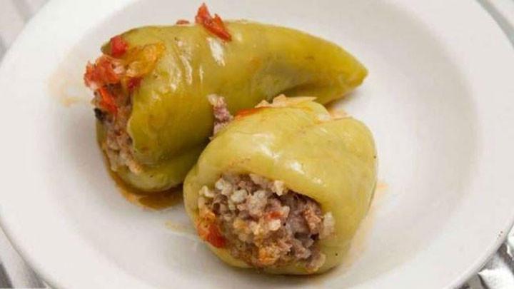 Etli biber dolması tarifi Sebze Yemekleri