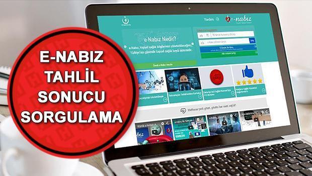 E Nabız tahlil sonucu sorgulama