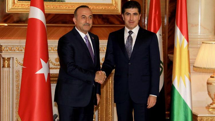Bakan Çavuşoğlu, IKBY Başbakanı Neçirvan Barzani ile görüştü - Son Haberler