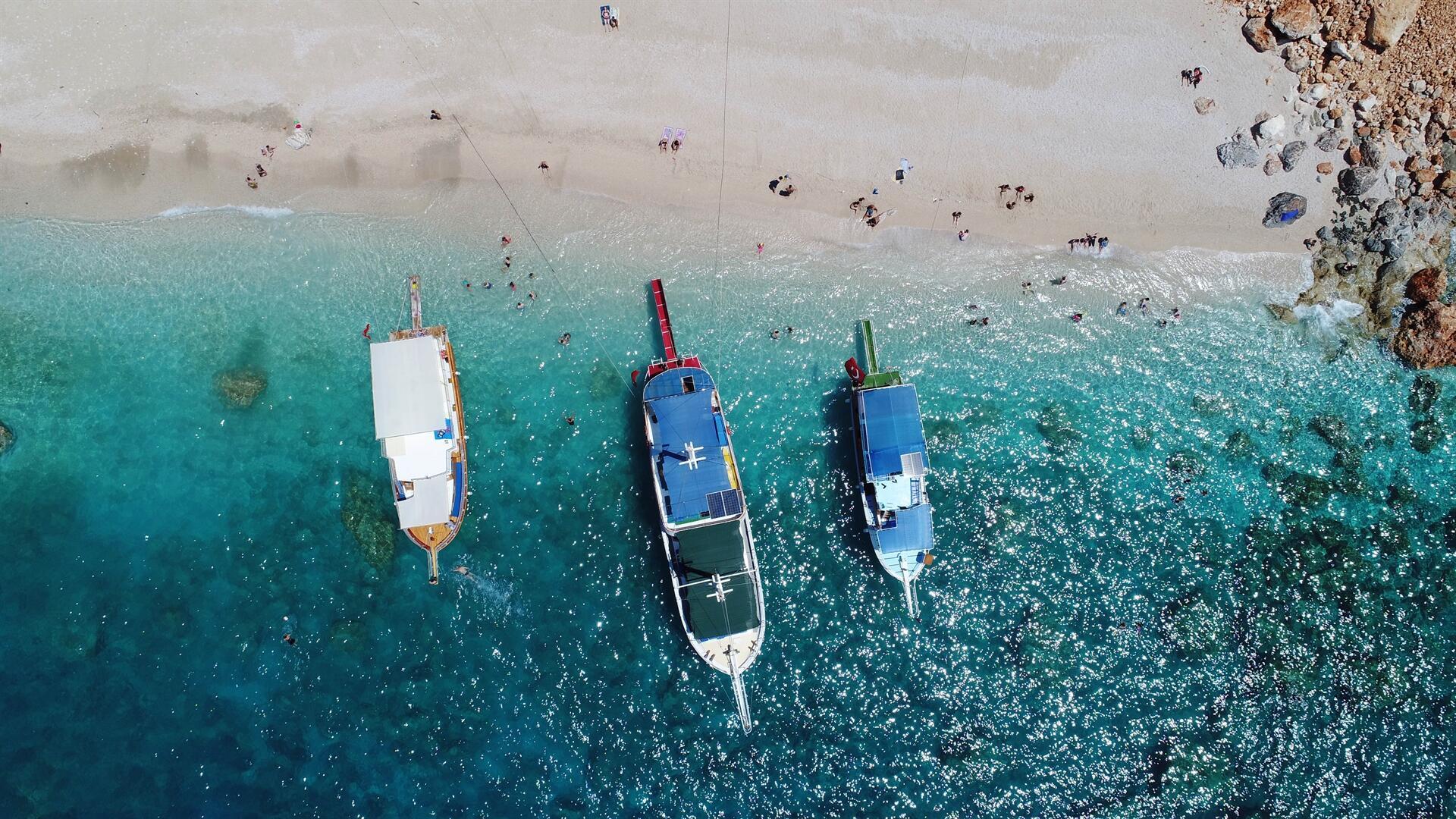 Турецкие Мальдивы остров Сулуада в бухте