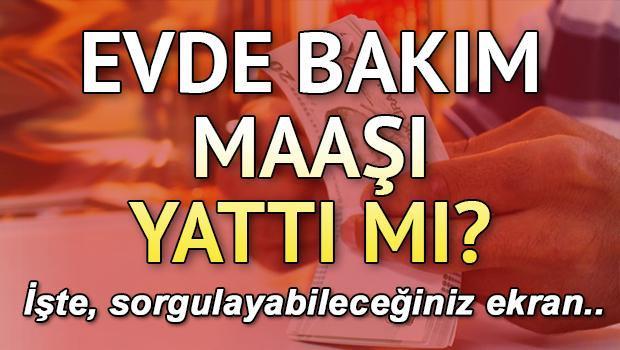 15 Temmuz Evde Bakım Maaşı Yatan Iller