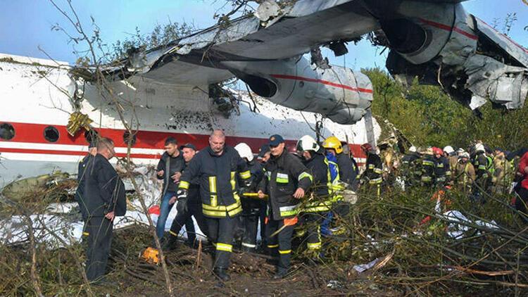 Ukrayna'da düşen kargo uçağında pilot hatası ihtimali