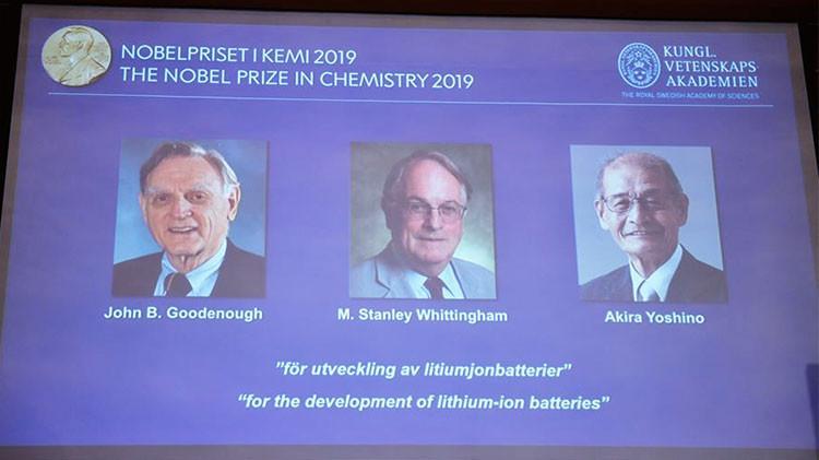 2019 Nobel Kimya Ödülü'nü kazananlar açıklandı