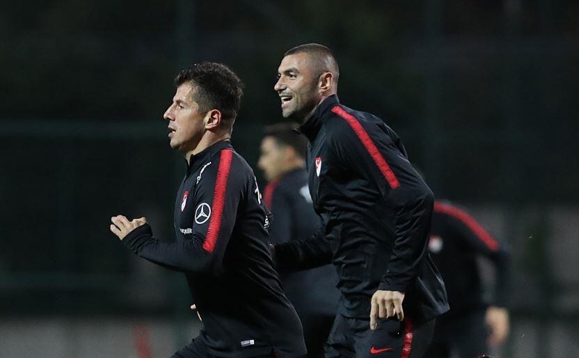 A Milli Takım Arnavutluk maçına hazır