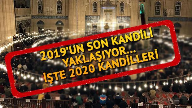 Kandil (Mevlid Kandili) ne zaman, bugün kandil mi? 2019-2020 kandil günleri