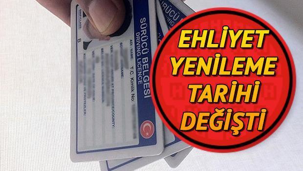 Ehliyet Yenileme Süresi Uzatıldı! Sürücü Belgesi Değiştirme Son Tarih ...