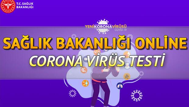 Online Corona Virus Test Ekrani Korona Virus Testi Nasil Yapilir Corona Oldugumu Nasil Anlarim