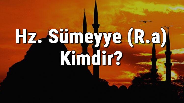 Hz Sumeyye R A Kimdir Islam In Ilk Kadin Sehidi Hz Sumeyye Nin Hayati Ramazan Haberleri