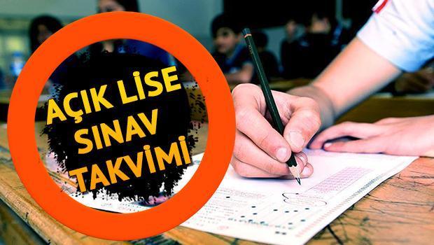 AÖL 2. dönem sınavı ne zaman? Açık lise sınavları ne zaman ...