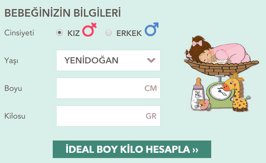 Bebeklerde Boy Kilo Ve Bas Cevresi Gelisim Degerleri 0 36 Ay 4 20 Yas