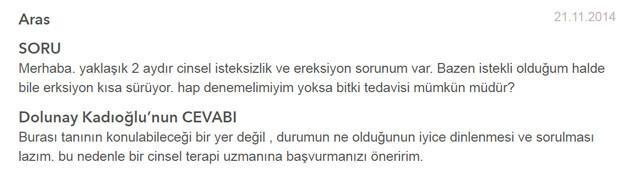 Erken boşalma, vajinismus, orgazm problemleri...