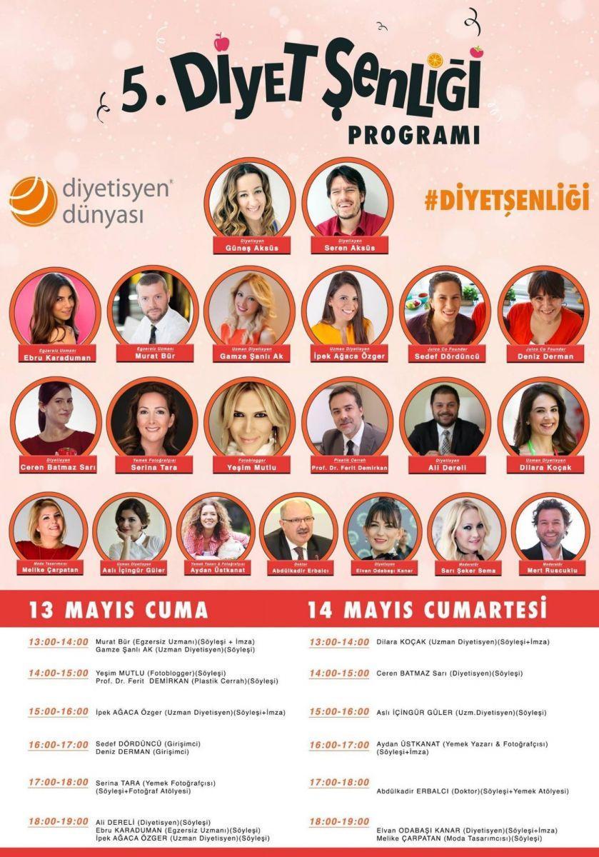5. Diyet Şenliği 13-14 Mayıs City’s Nişantaşı’nda