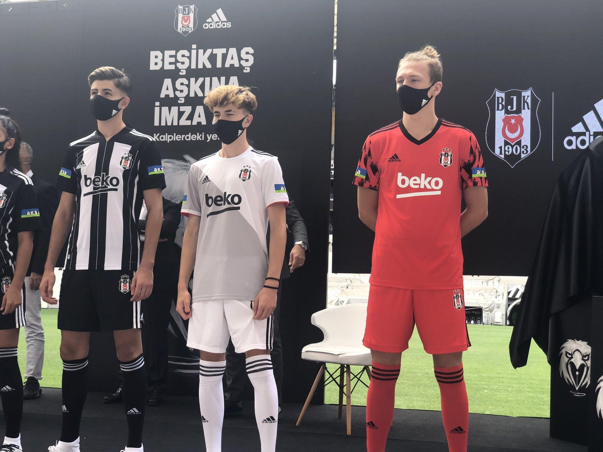 Son dakika | Beşiktaş'ın 2020-2021 sezonu formaları tanıtıldı