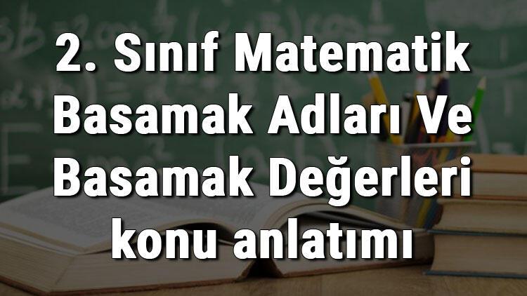 2 Sinif Matematik Basamak Adlari Ve Basamak Degerleri Konu Anlatimi