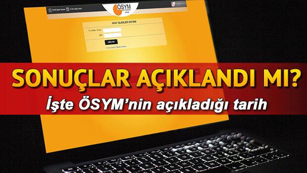 Son dakika haberi: KPSS ön lisans sonuçları ne zaman ...