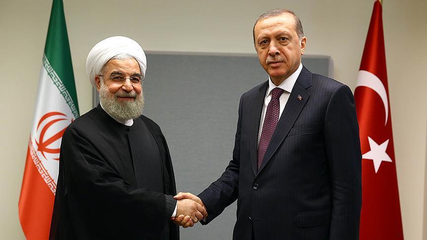 Son dakika haberi Cumhurbaşkanı Erdoğan Ruhani ile telefonda görüştü