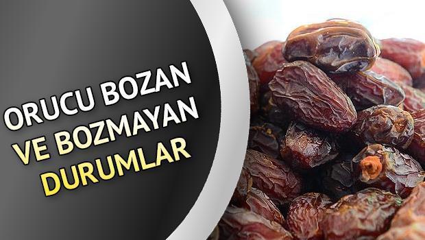 Orucu Bozan Ve Bozmayan Durumlar - Orucu Bozan şeyler Nelerdir? Diyanet ...