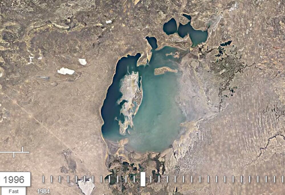 google yayınladı aral gölü 36 yıl içinde bu hale geldi teknoloji