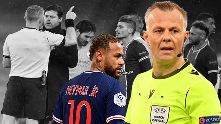 Manchester City Psg Referee Bjorn Kuipers Accused Of Cursing Ander Herrera And Marco Verratti Admitted