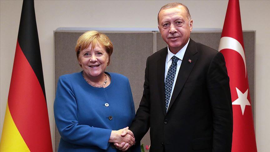 Son dakika haberi: Cumhurbaşkanı Erdoğan, Merkel ile görüştü - Son Dakika Haberleri İnternet