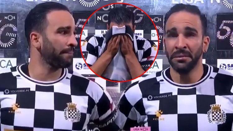 Tears of Adil Rami!  When his team remains in the league …