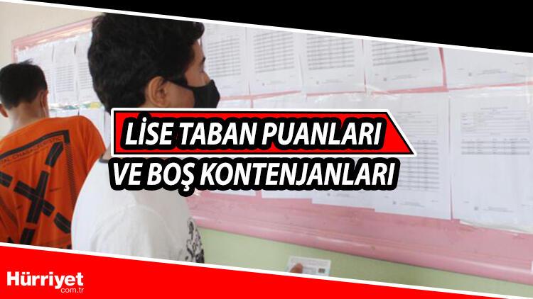 Lise taban puanları 2021: LGS nakil başvuruları ne zaman ...