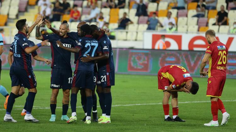 Son Dakika: Yeni Malatyaspor 1-5 Trabzonspor / Maçın özeti ve golleri
