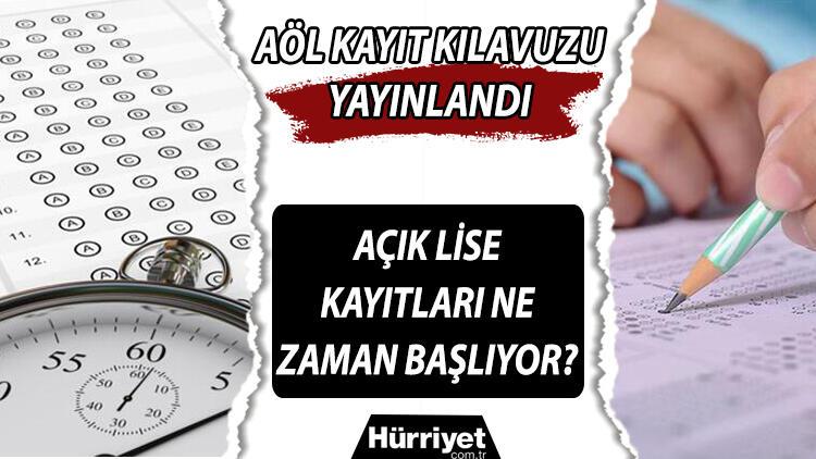 Aol Kayitlari Ne Zaman Baslayacak 2021 2022 Acik Ogretim Lisesi Aol Kayit Ve Kayit Yenileme Kilavuzu Yayinlandi Son Dakika Flas Haberler