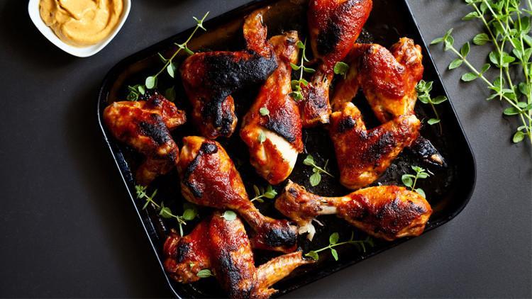 Firinda Balli Hardalli Tavuk Tarifi Firinda Balli Hardalli Tavuk Tarifi