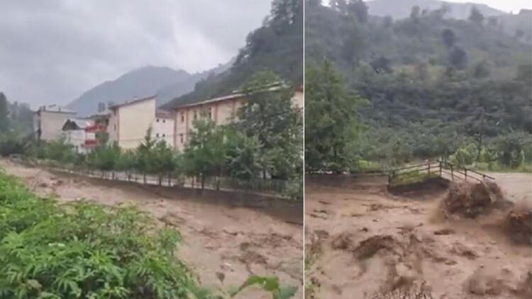 Giresun Da Saganak Yagis Nedeniyle 1 Koyde Egitime Ara Verildi Son Dakika Flas Haberler