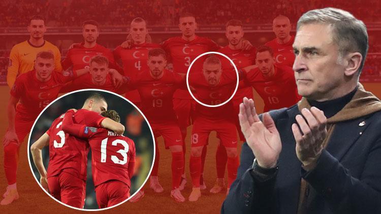 Comment by Caner Erkin after the Turkey-Gibraltar match!  After making the change…