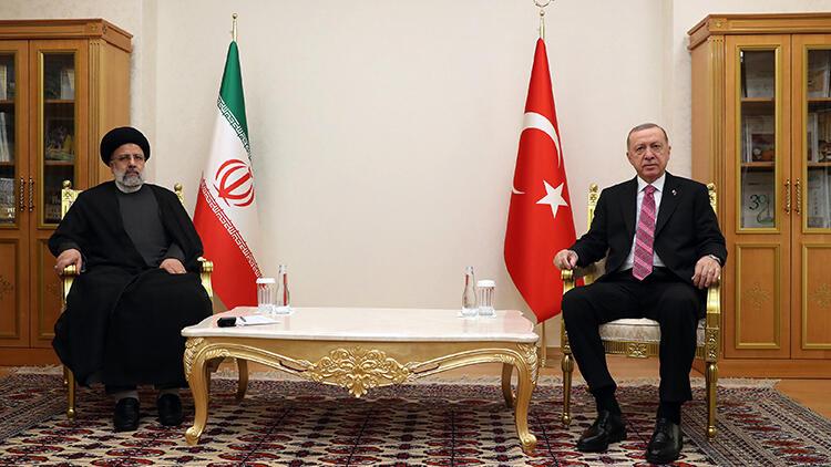 Son dakika: Cumhurbaşkanı Erdoğan, İran Cumhurbaşkanı ile görüştü