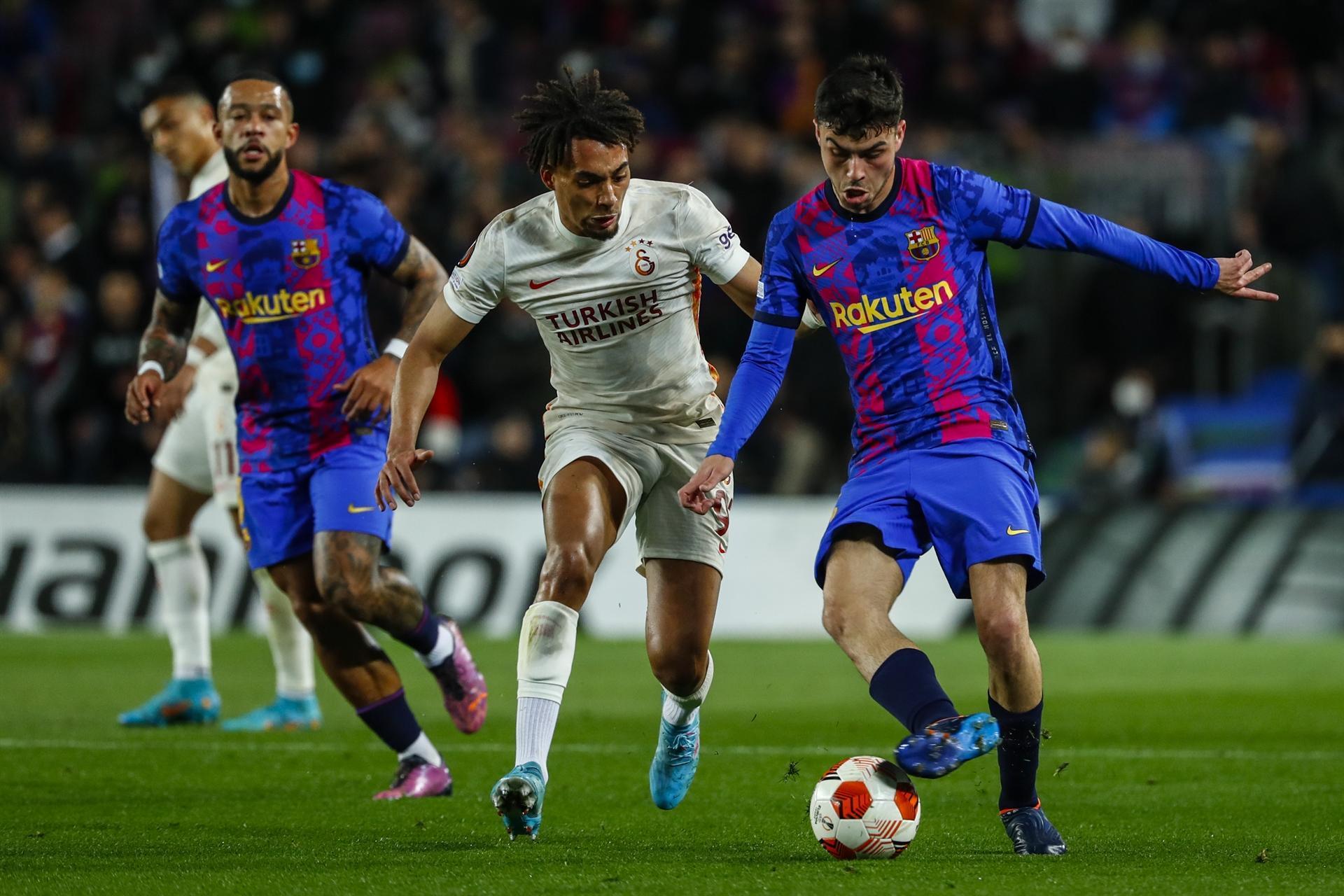 Barcelona-Galatasaray maçından en özel fotoğraflar