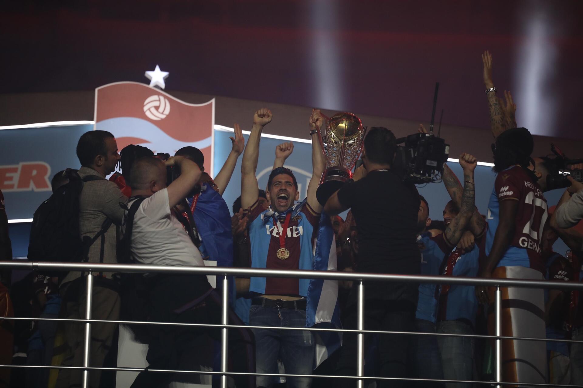 Trabzonsporun şampiyonluk kutlamasından fotoğraflar