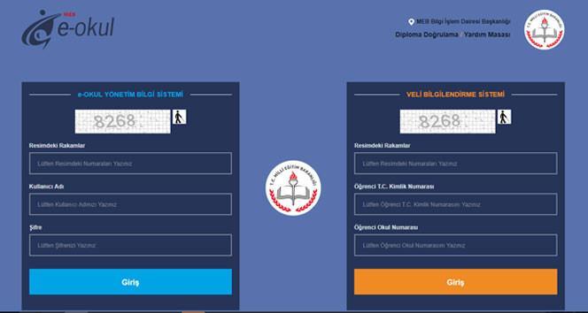 E-OKUL GİRİŞ EKRANI SINAV SONUÇLARI GÖRÜNTÜLEME EKRANI E-OKUL GİRİŞ EKRANI SINAV SONUÇLARI GÖRÜNTÜLEME EKRANI