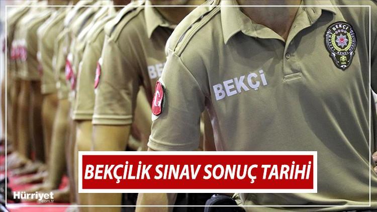 Bekçilik sınav sonuçları ne zaman hangi gün açıklanacak MEB bekçilik yazılı sınavı sonuç tarihini duyurdu