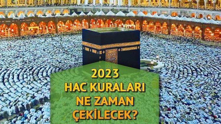 HAC KURALARI NE ZAMAN ÇEKİLECEK 2023? Diyanet Açıkladı: Hac Başvuruları ...