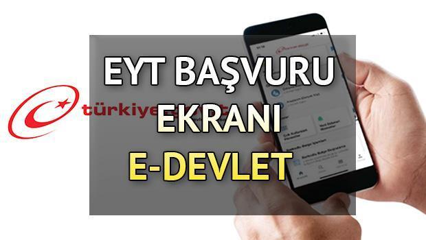 EYT BAŞVURUSU YAPMA EKRANI E-DEVLET | Çalışan EYT Başvurusu Nasıl ...