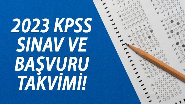 KPSS Başvuruları Ne Zaman Başlayacak? 2023 KPSS Ortaöğretim Ve ön ...