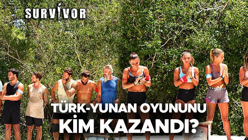 Survivor Türk-Yunan ödül oyununu kim, hangi takım kazandı 30 Mayıs Survivor ödül oyununda nefes kesen Türk-Yunan mücadelesi