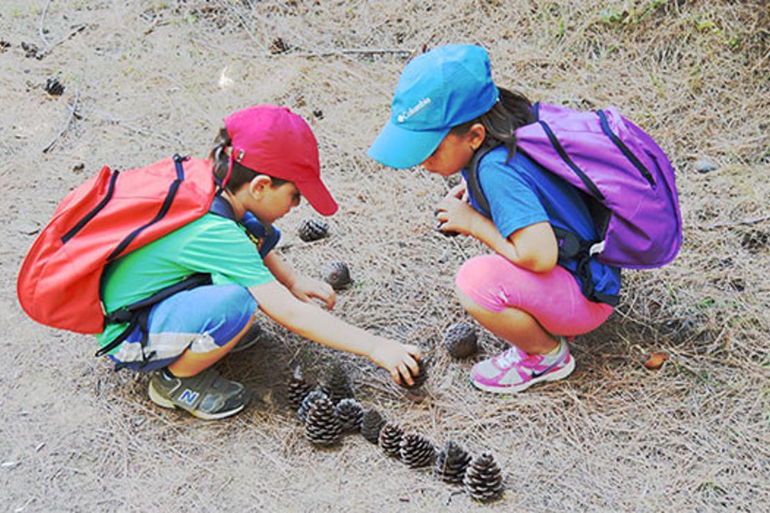 Çocuklarla doğada baş başa
