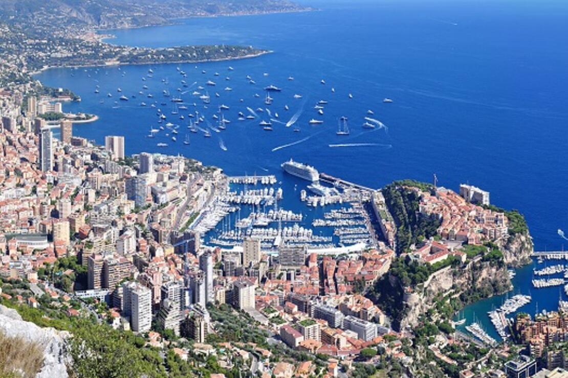 Tarihi Monako Marinası - Port of Hercule