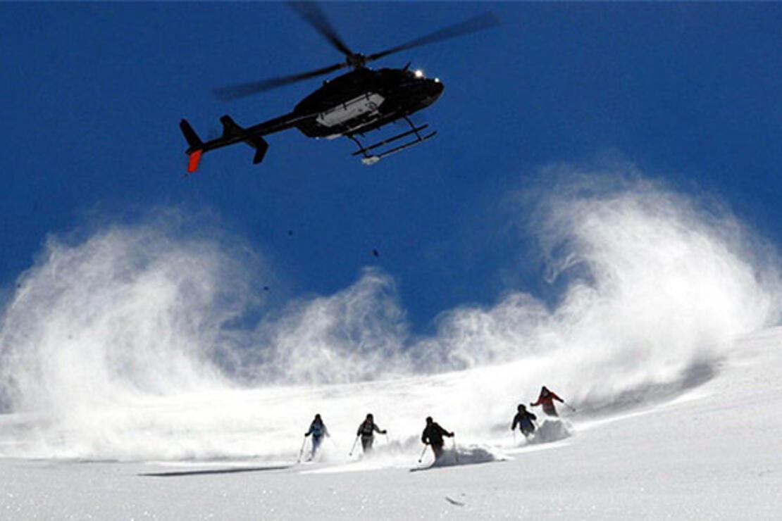 Kaçkarlar'da helikopterli kayak sezonu açılıyor