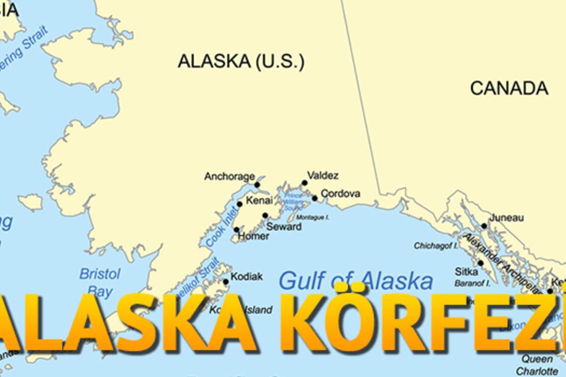 Alaska Körfezi nerede? Alaska haritası