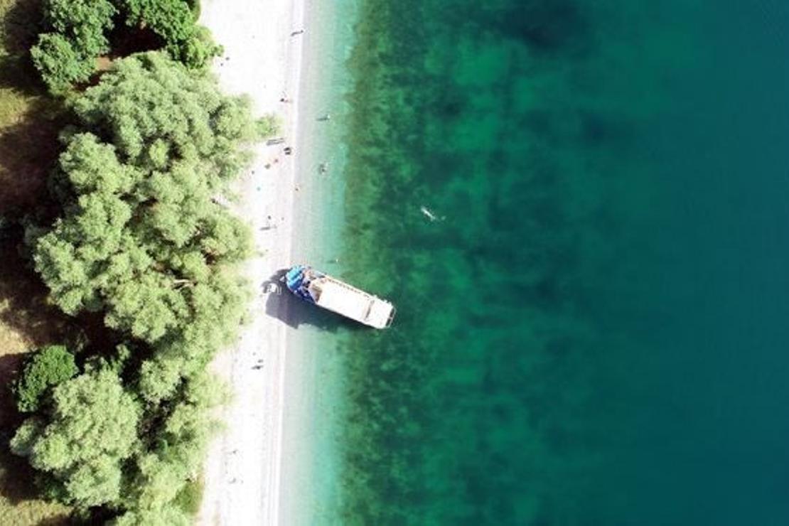 Van Gölü'nün saklı koyları