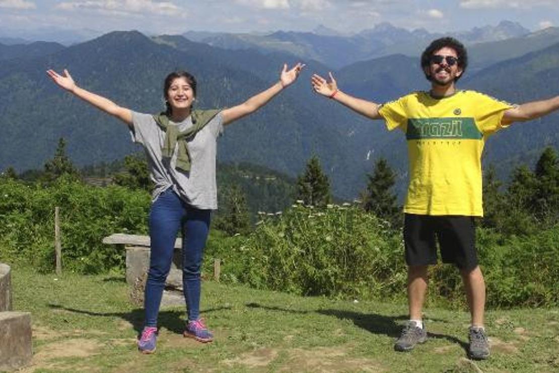 Otostopla karadeniz turuna çıktılar