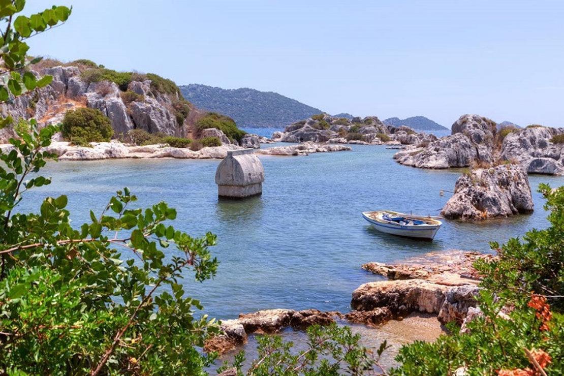 Tarih ve doğa cenneti Kekova'da dalış keyfi