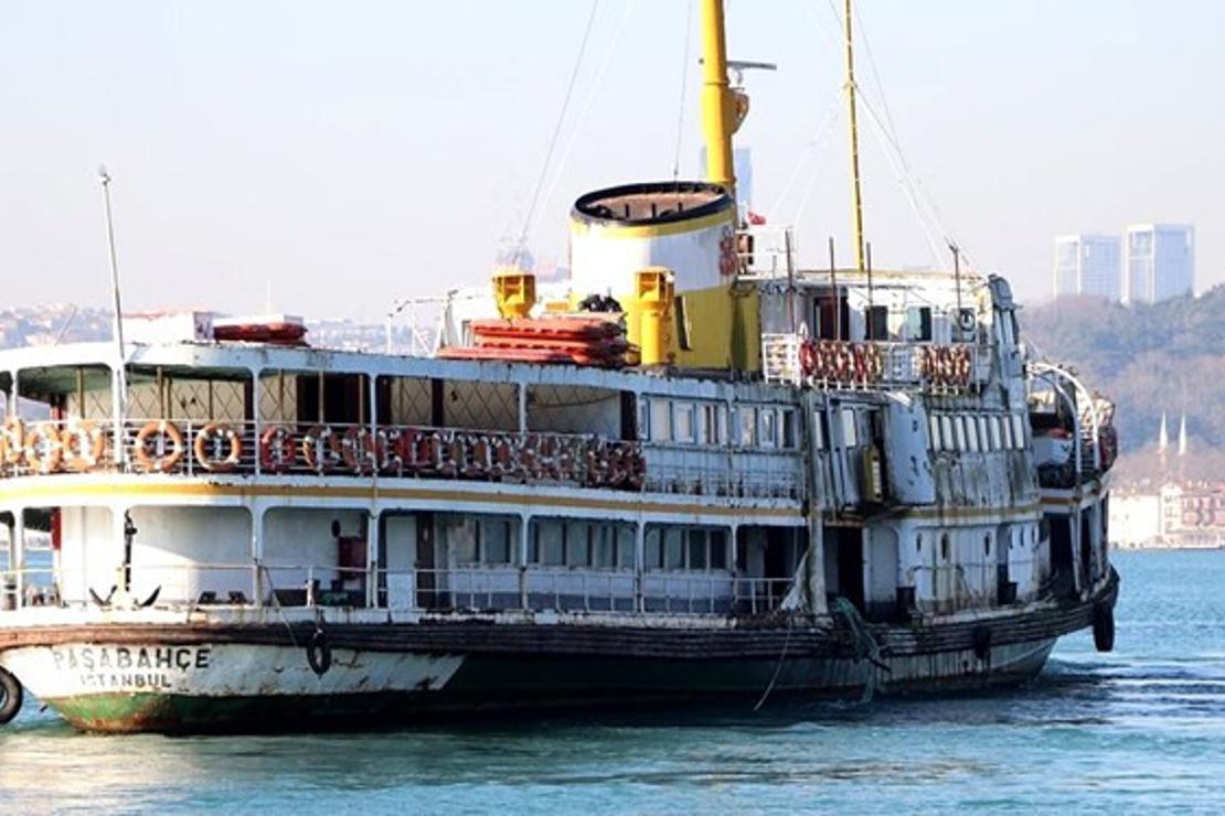 Tarihi Paşabahçe Vapuru'nun restorasyonu başlıyor