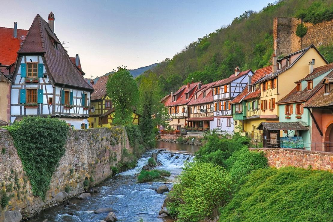 Fransa'nın turist akınına uğrayan kasabası Kaysersberg